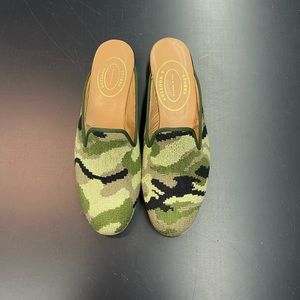 NEW! STUBBS AND WOOTTON palm beach NEEDLEPOINT 9 and 9,5 READ DESCRIPTION!